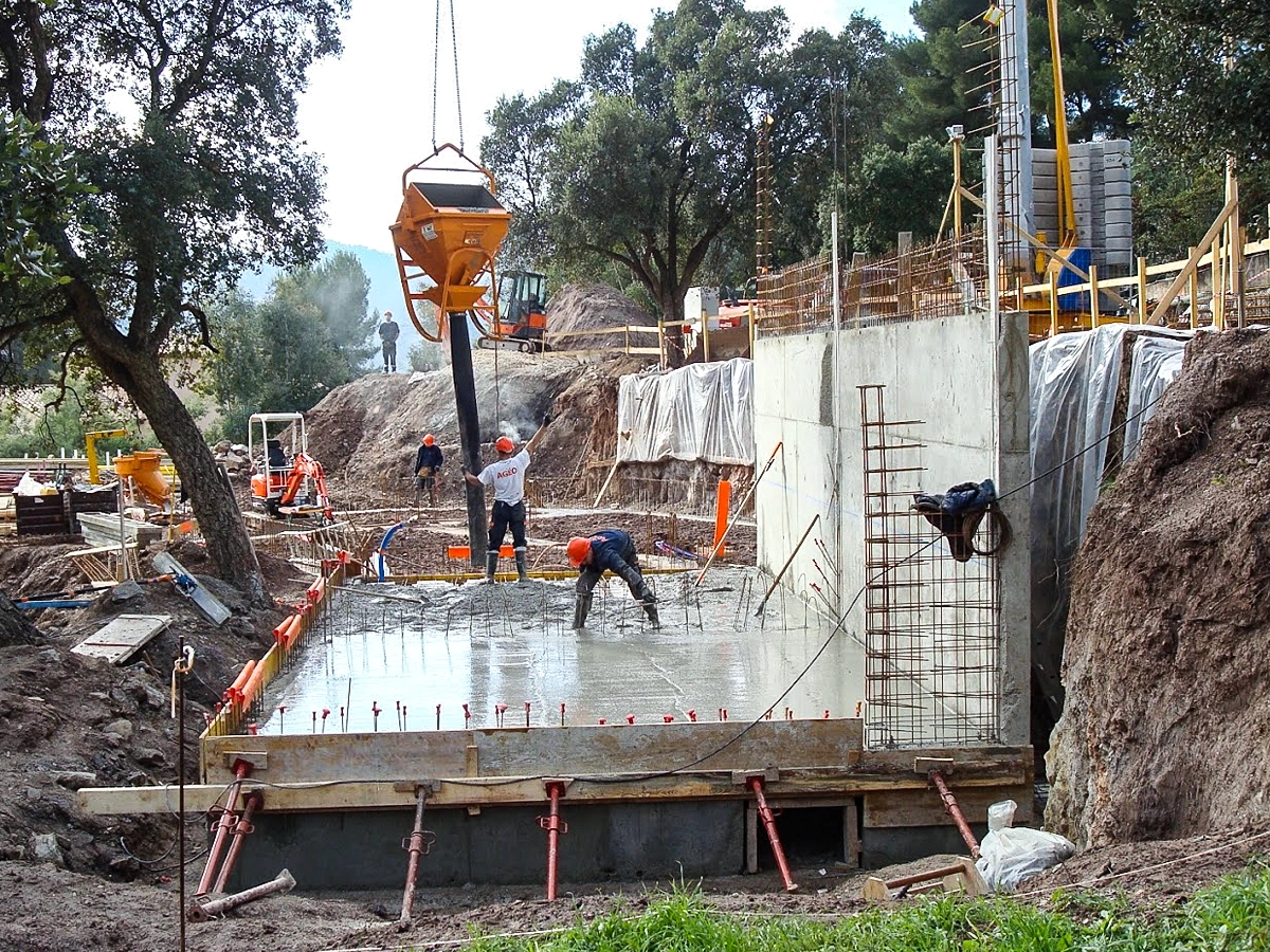 Chantier de rénovation en marché public — réalisation AGÉO Construction